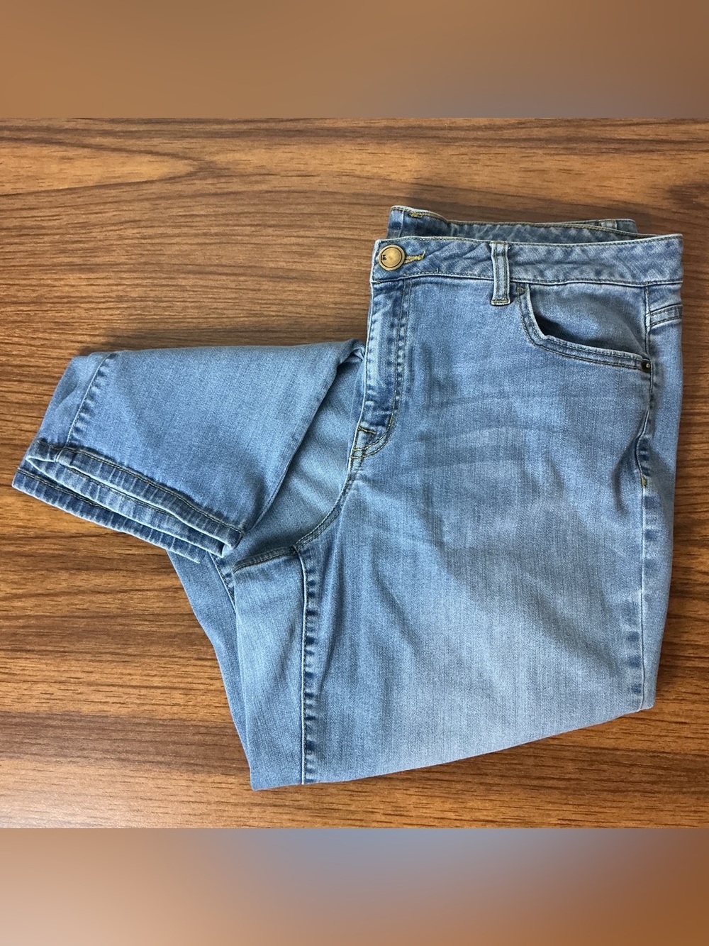 Lane Bryant Straight Leg Stretch Denim Jeans Women's Size 16